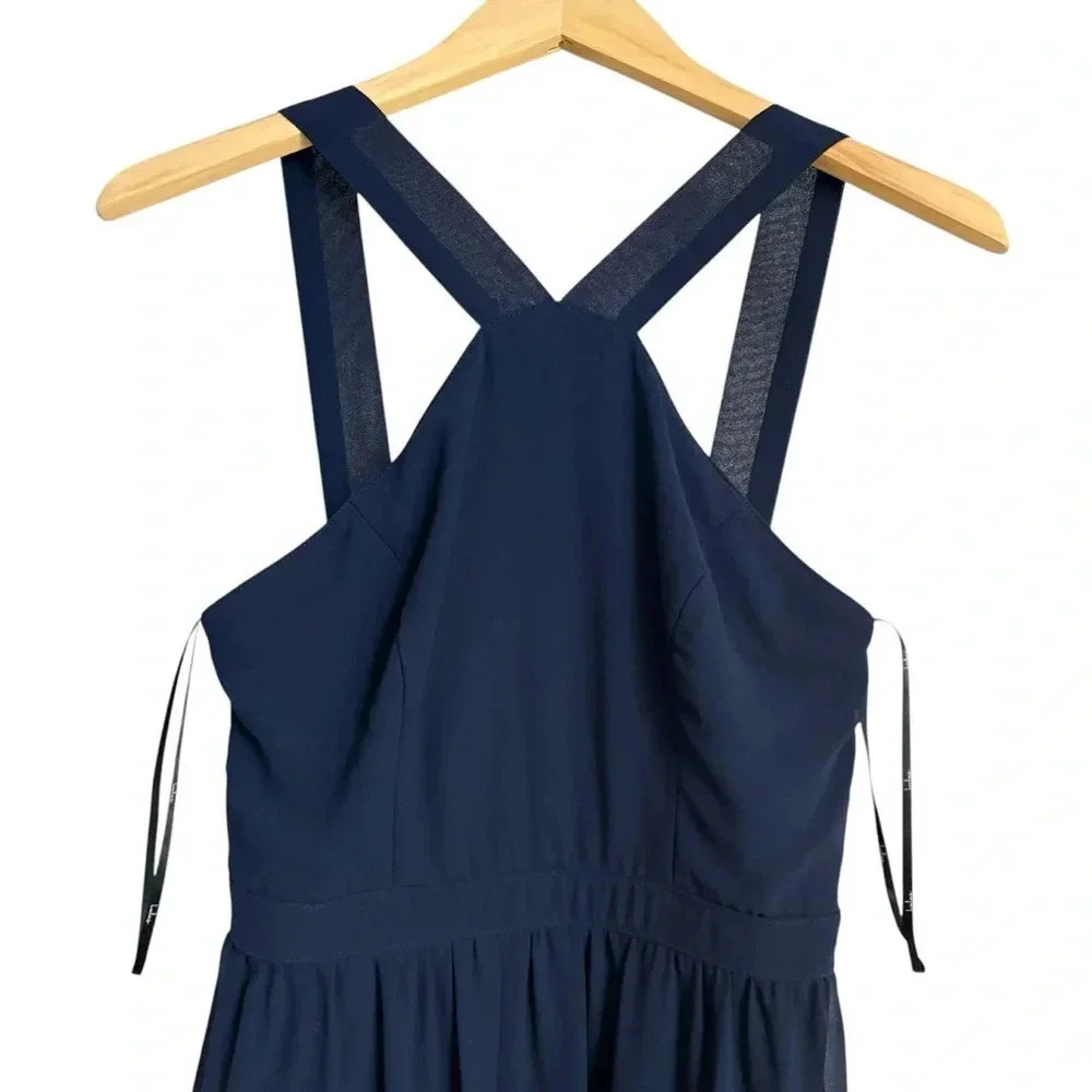 Lulus Air of Romance Navy Blue Maxi Dress (size Small) - Picture 7 of 14